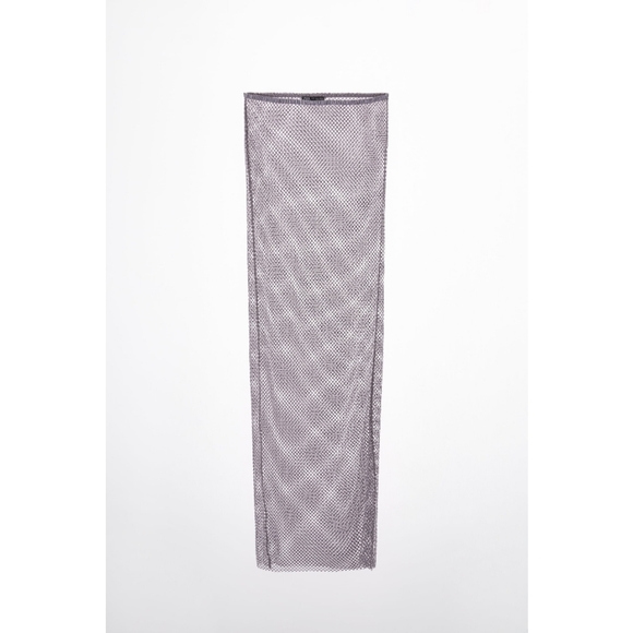 Zara Long mesh skirt - Picture 3 of 9